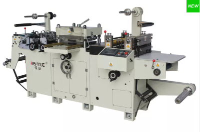 eco electric Flat Bed Die Cutting Machine for sticker آلة قطع الملصقات المسطحة الكهربائية البيئية